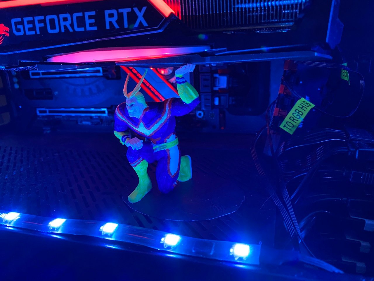 All Might from My Hero Academia GPU Antisag