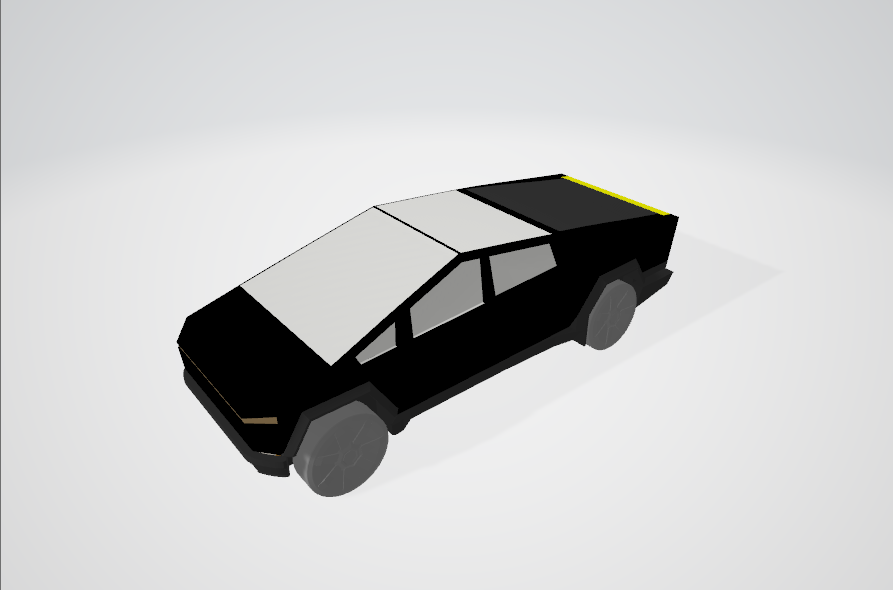 테슬라 사이버트럭(Tesla CyberTruck) 1:1 재현